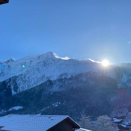 Vue Des "Chavants" Studio 20 M With Balcony Les Houches Dış mekan fotoğraf